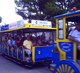 Road train to  cala' dor.