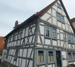 Bei einem Bummel durch die Altstadt von Steinau