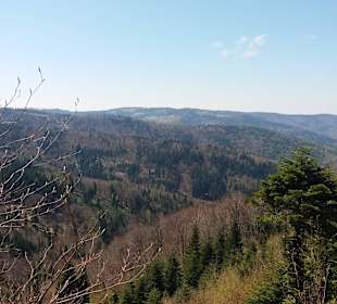 Widok z czarnego szlaku