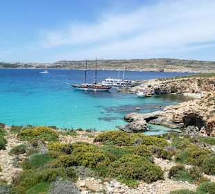 Badebucht an der Blue Lagune, sehr schön dort
