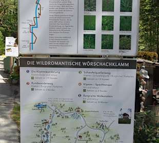 Übersicht am Eingang