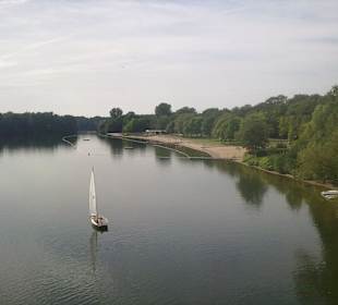 Blick von der gelben Brücke
