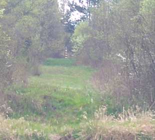Grenzstein auf Ukrainischer Seite