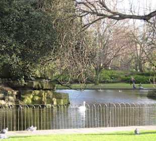 Der See im St. Stephen´s Green
