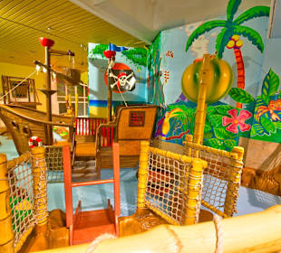 Ein Blick von der Piratenpromenade