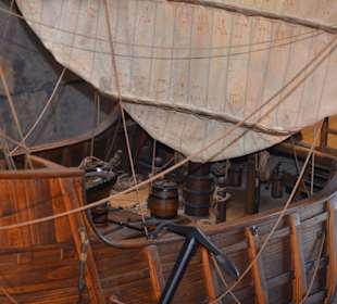 Detail des Modells der Santa Maria