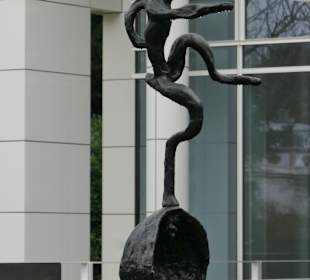 Beim Kunstmuseum Frieder Burda