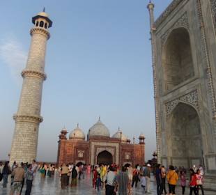 Piazza del taj mahal
