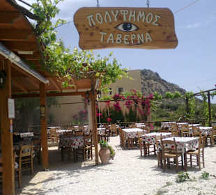 Taverna Polifimos in Sougia/Kreta