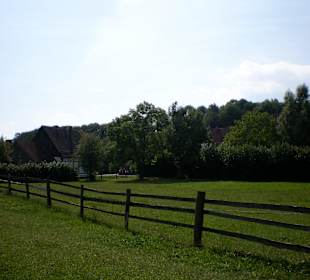 Blick auf die Landschaft
