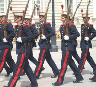 Palacio Real - Wachwechsel