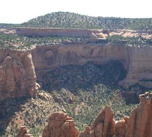 Ausblick von einem der Aussichtspunkte im Park