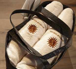 Badekorb beim Day Spa inklusive
