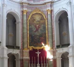In der Hofkirche von Dresden
