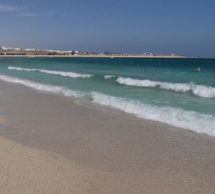 Bucht Abu Dabbab - hinten das Hilton