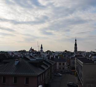 Widok z Bastionu na miasto