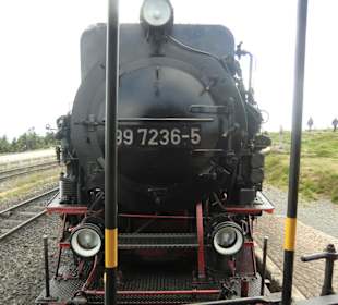 Im ersten Wagen nach der Lok