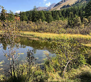 Wandern Pfossental Latsch