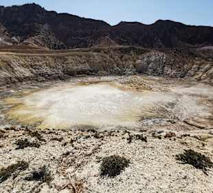 Vulkankrater auf Nisyros