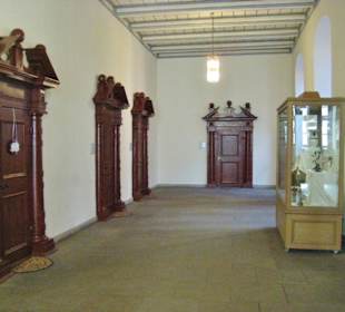 Historisches Rathaus - Untergeschoss / Vitrine