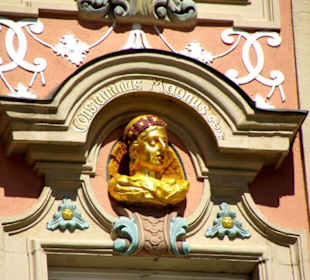 Häuser Verzierungen vom feinsten