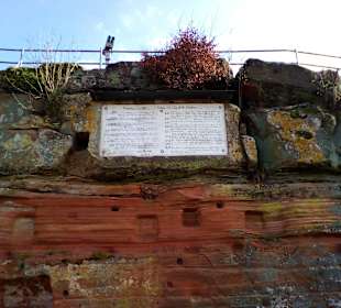 Burgruine Hohenburg in Homburg