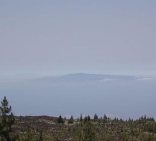 Blick auf Gomera und El Hierro von