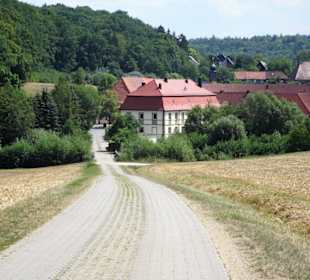 Blick auf den Startpunkt der Wanderung