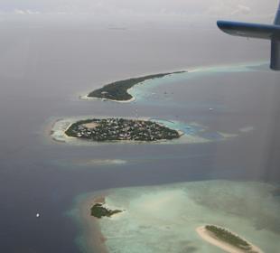 Oben-Kuramathi, darunter Rashdhoo...