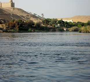 Blick von der Kitchener Insel auf das Aga Khan Mau