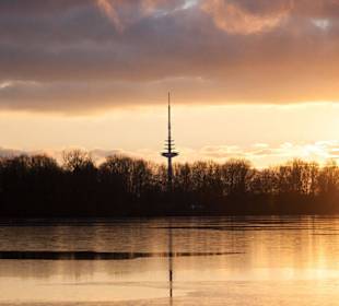 Blick vom HanseCamping Bremen