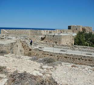 Die Festung im Hafen von Kyrenia