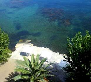 Das Wasser in der Nähe der Mäuseinsel