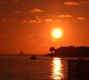 Traumhafter Sonnenuntergang Key west