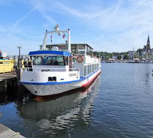 Die M/S Viking vor der Abfahrt