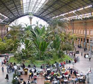 im Bahnhof Atocha