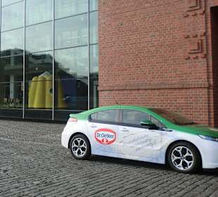 Auf dem Firmengelände