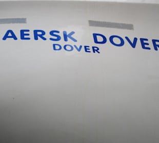 Auf der Maresk Dover nach Dünkirchen
