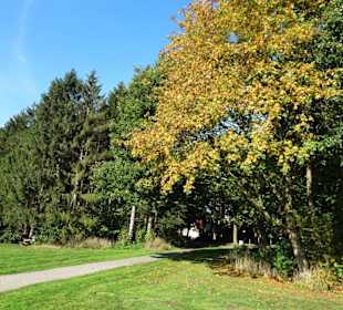 Der Gesundheitspark Speckenbüttel im Herbst