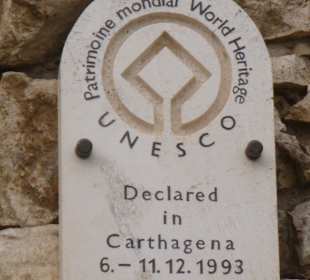Unesco-Schild