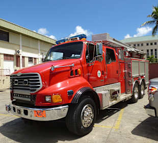 Truck für die Hauptstadt von Tortola