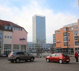 Brunnenplatz Blick nach Südwesten