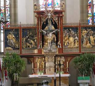 In der Kirche Mariä Himmelfahrt, Bad Königshofen