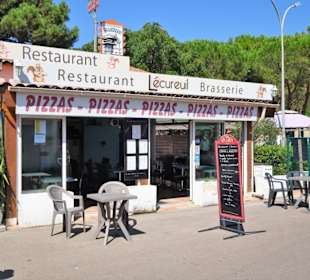 Außenansicht des Restaurant L'Ecureuil