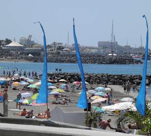 Strand vor dem Hotel