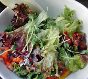 Beilagensalat zum Rumsteak im Hauptschalthaus