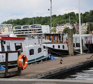 Schiffe im Flensburger Hafen