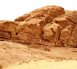 Wüstenlandschaft Wadi Rum