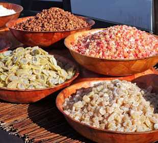 Impressionen vom Wochenmarkt Saint-Cyprien-Plage