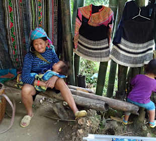 Warten auf die Touristen